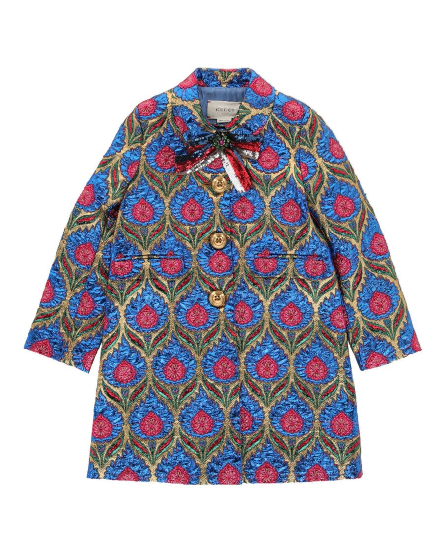 Gucci Girls Floral Coat