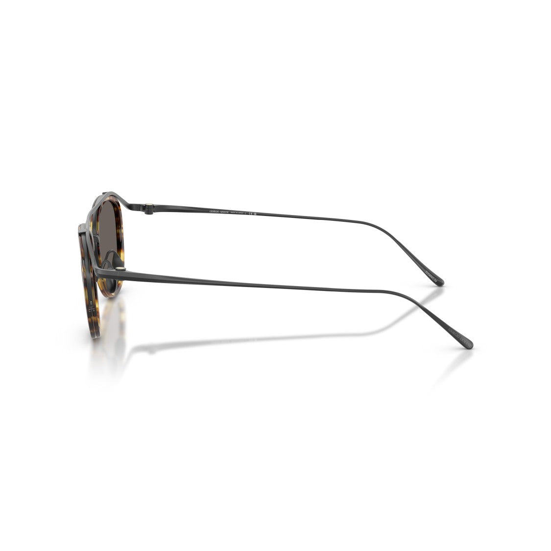 Giorgio Armani 0Ar6179t Titanium Frame Sunglasses With Double Bridge