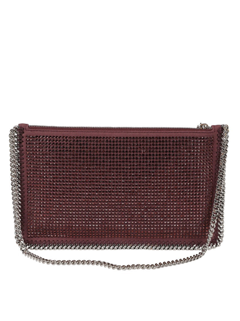 Stella Mccartney Structured Burgundy Bag