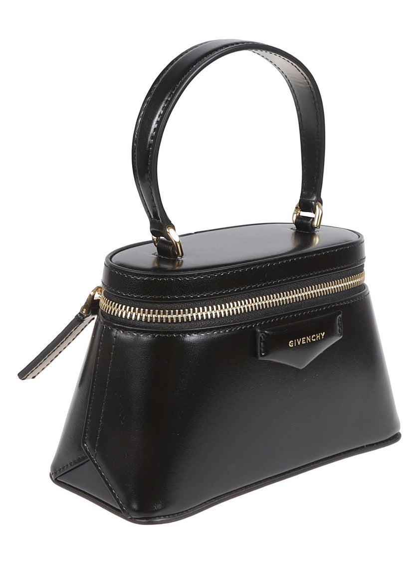 Givenchy Black Vanity Box Leather Shoulder Bag