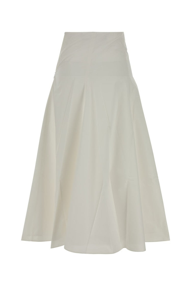 Jacquemus High-Waisted Flared Midi Skirt