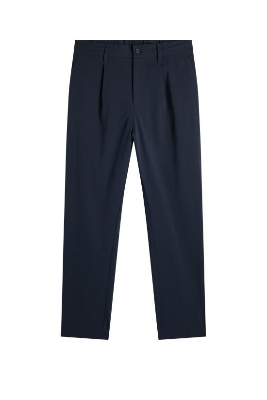 J Lindeberg Straight Fit Tailored Pants With Minimalist Design