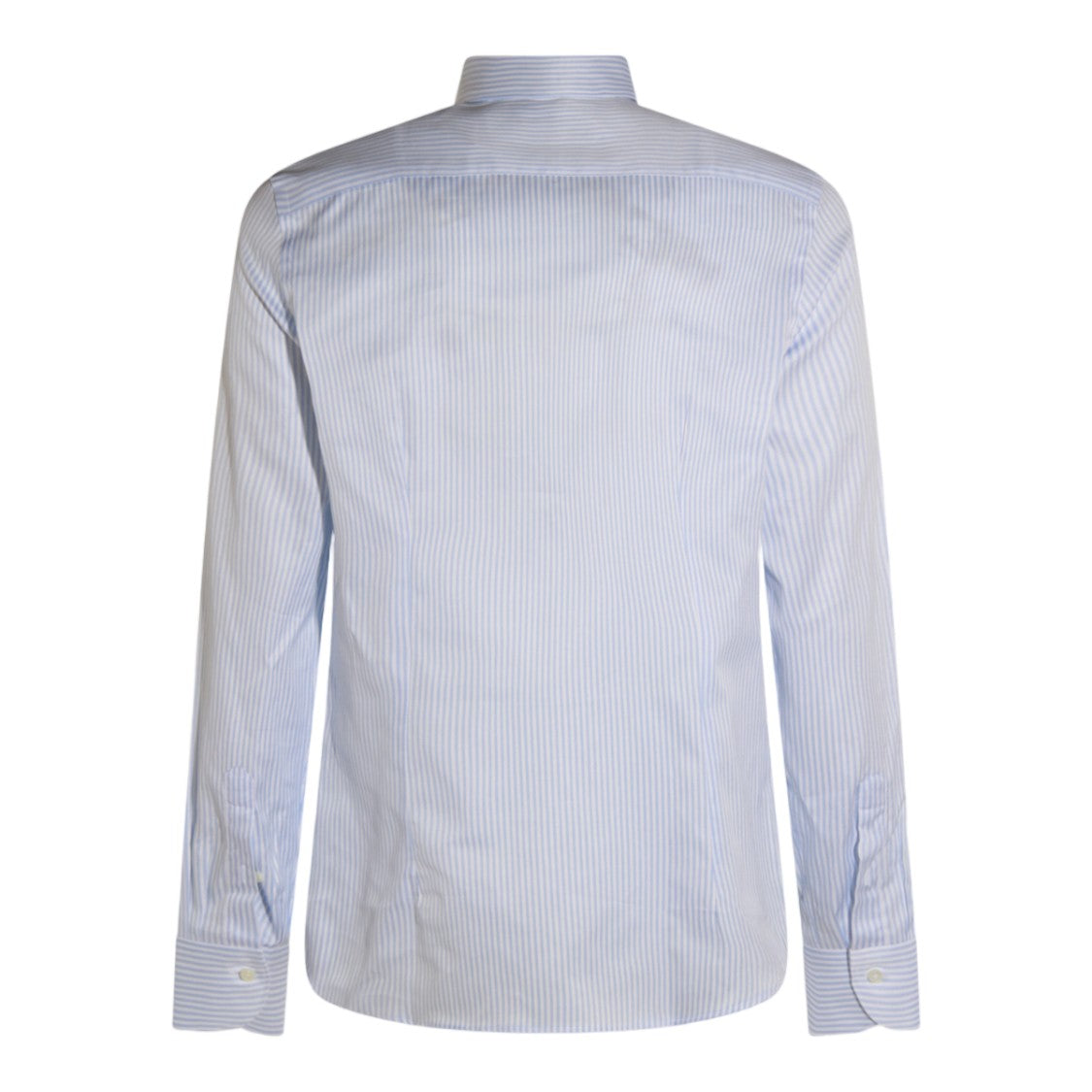 Canali Subtle Stripe Tailored Long-Sleeve Shirt