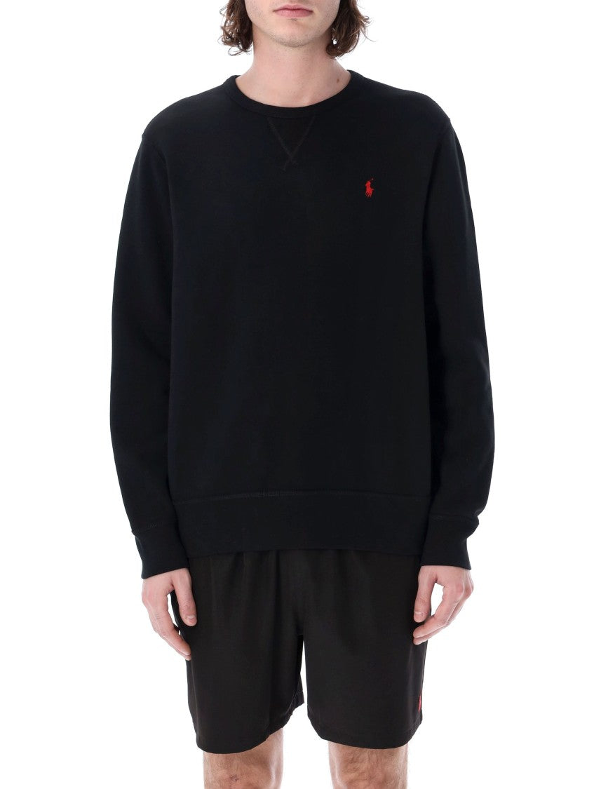 Polo Ralph Lauren Classic Black Crewneck Sweatshirt