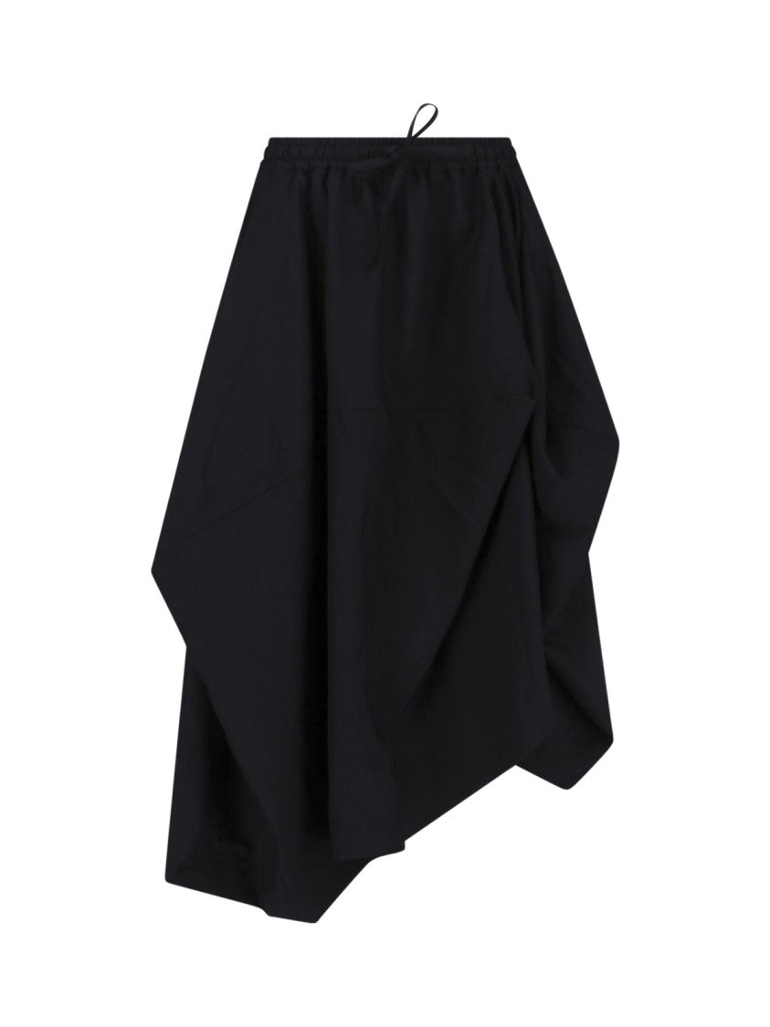 Y-3 "Sport Uniform" Skirt In Black Recycled Fabric