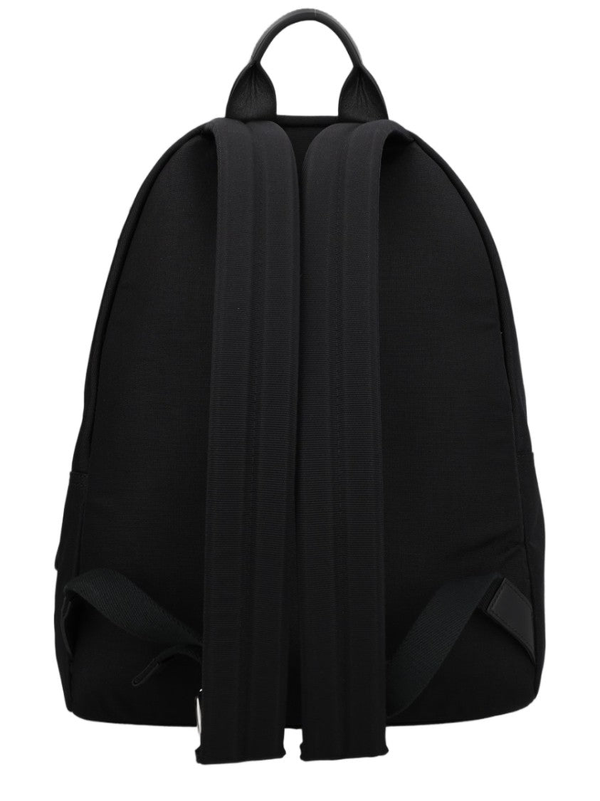 Givenchy Black Rounded Zip Polyamide-Blend Backpack