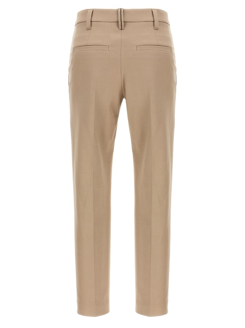 Brunello Cucinelli Monile Cotton Pants