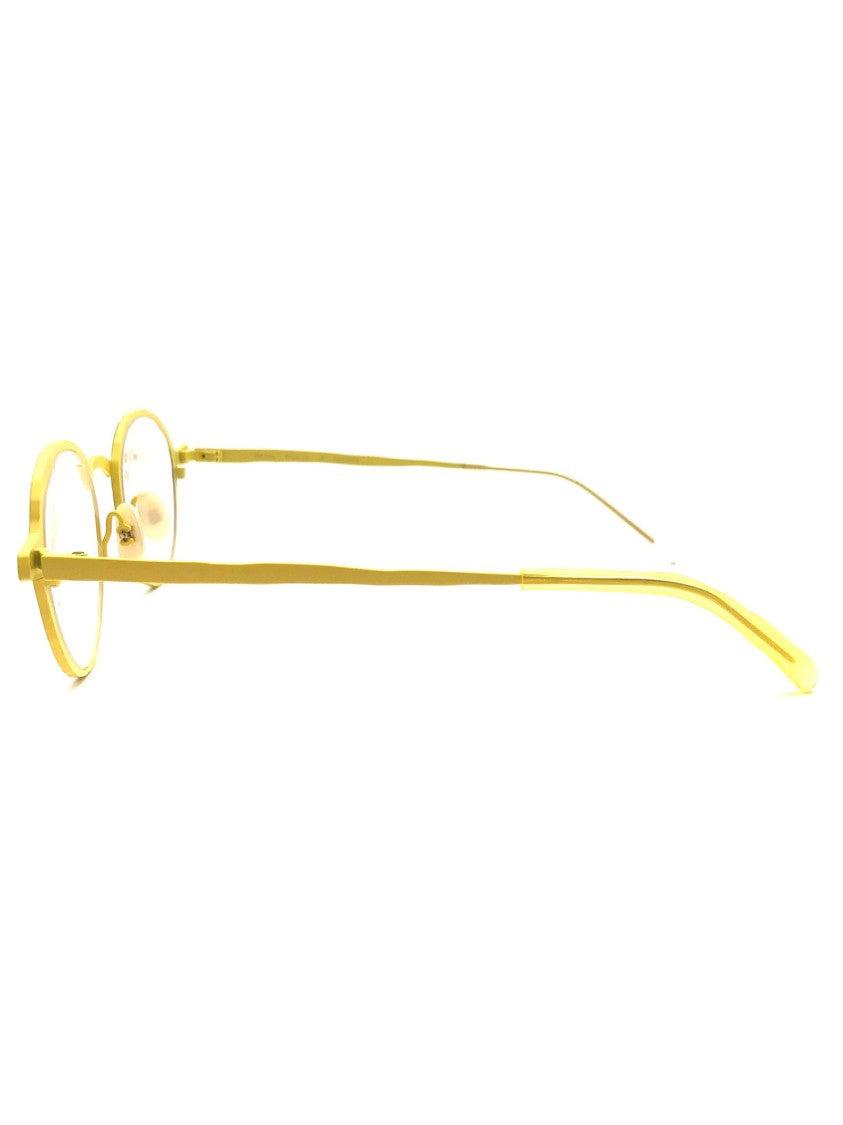 Masahiromaruyama Metallic Finish Optical Frames With Unique Design