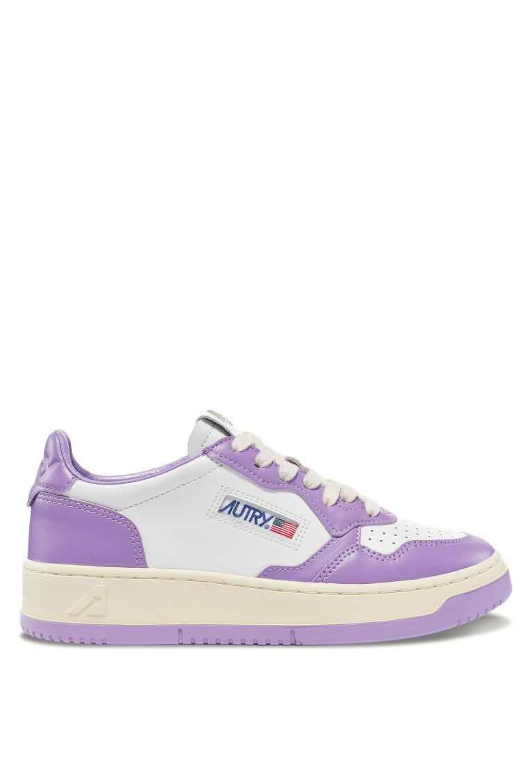 Autry Women’S Medalist Bicolor Leather Sneakers