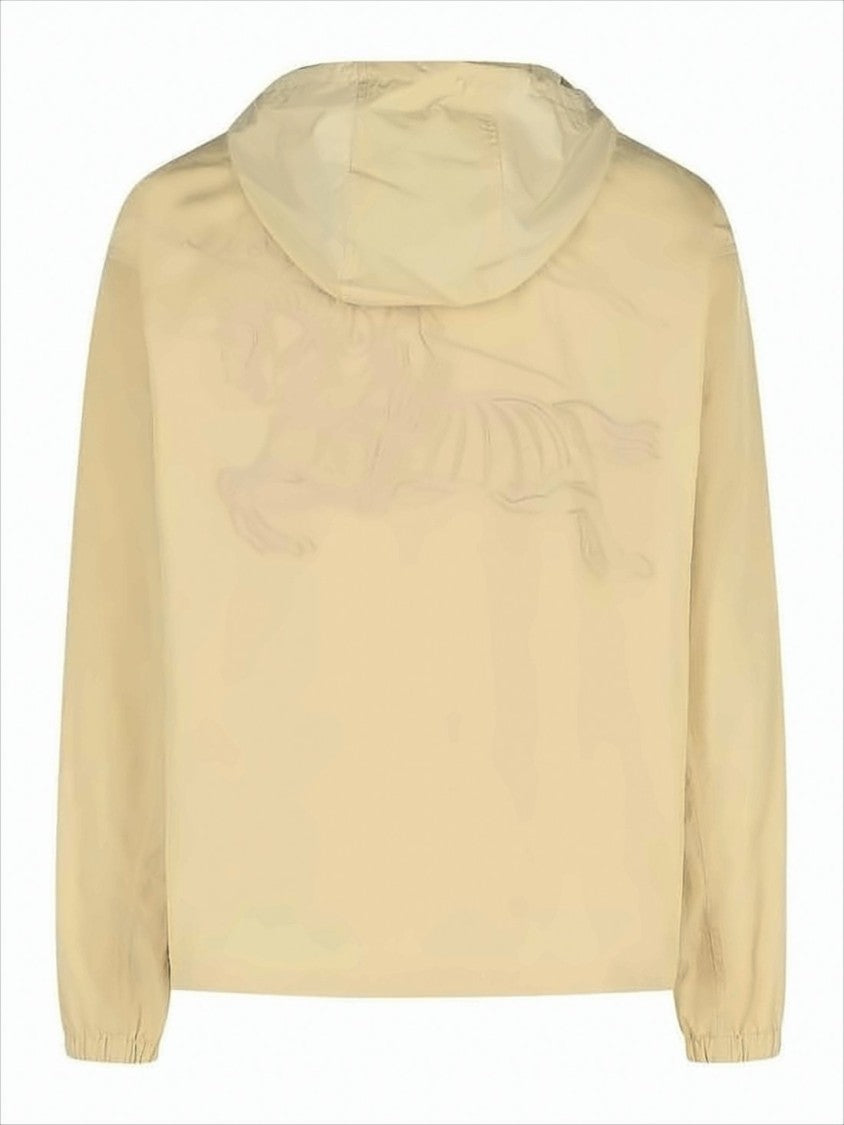 Burberry Hooded Lightweight Nylon Jacket