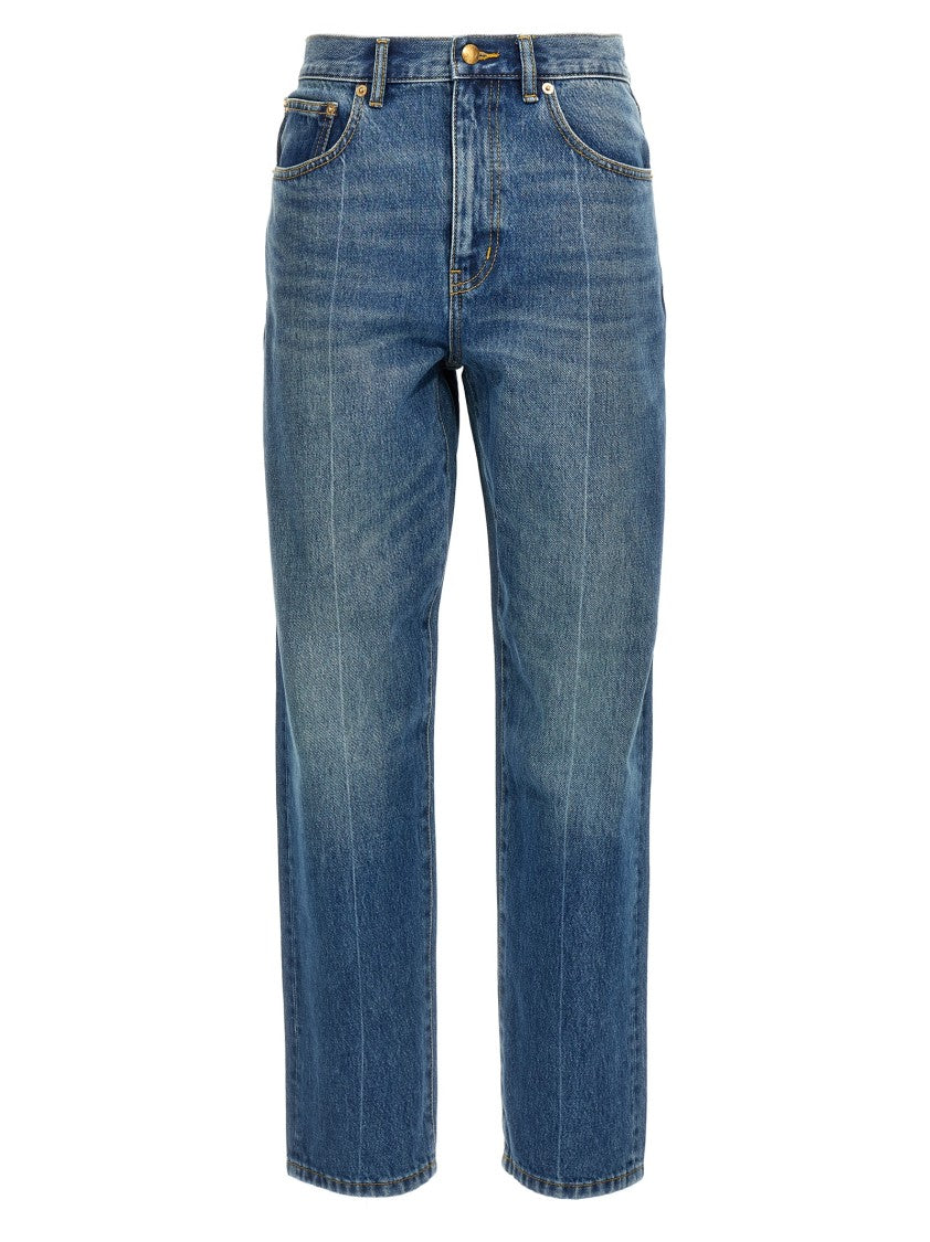 Tory Burch High-Waisted Slim Jeans