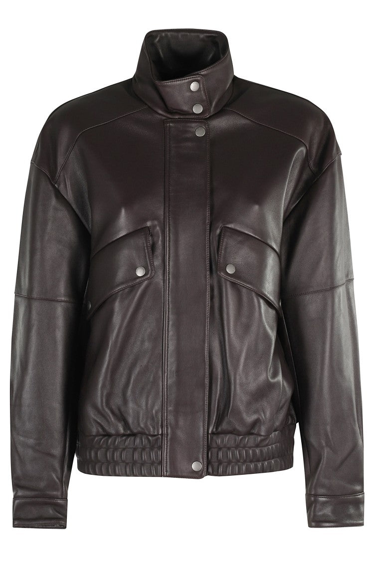 Rag & Bone Aria Leather Bomber