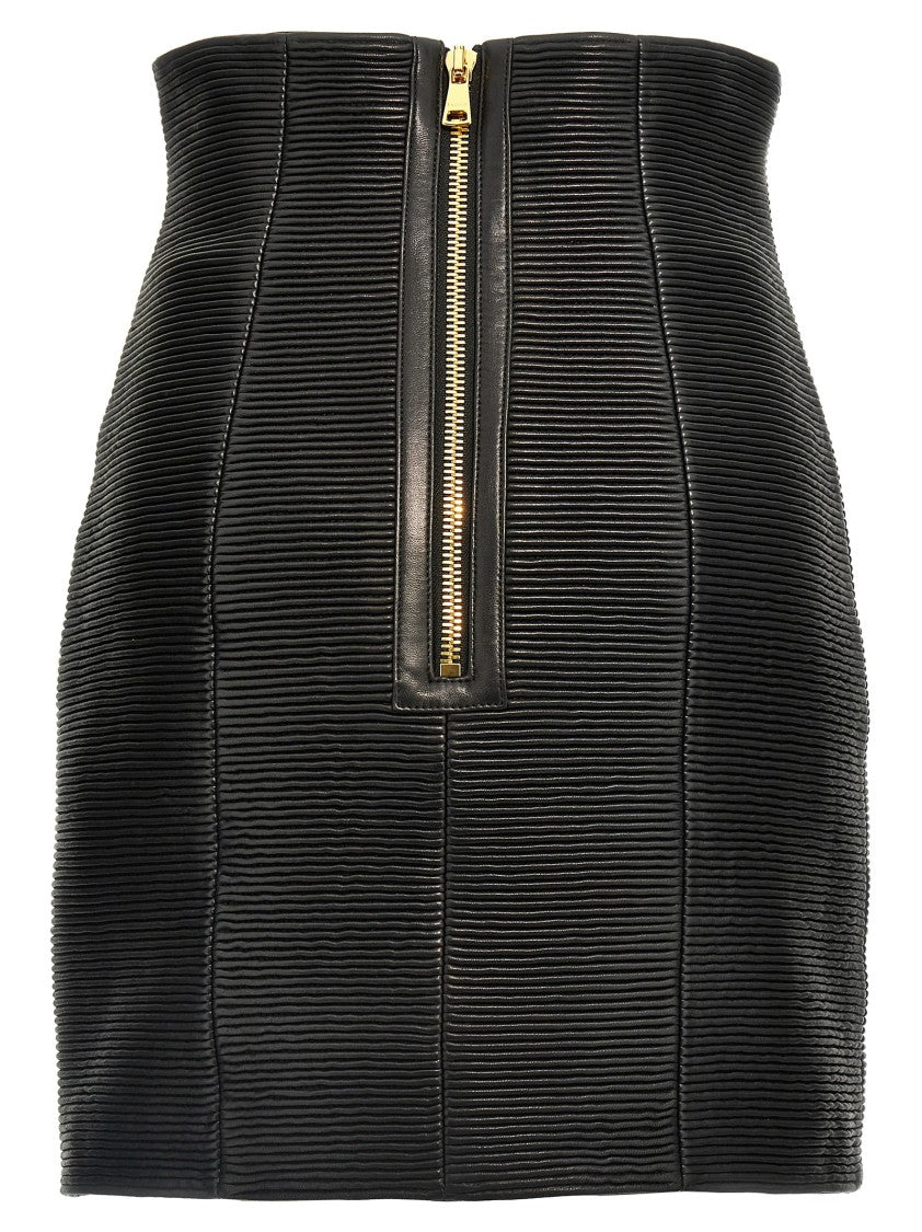Balmain 'Hw Rolled' Skirt