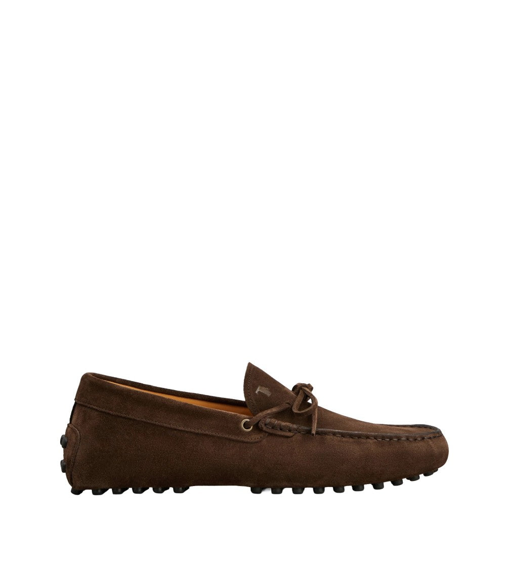 Tod's Laccetto Gommino 22L Calfskin Loafers – Brown Africa