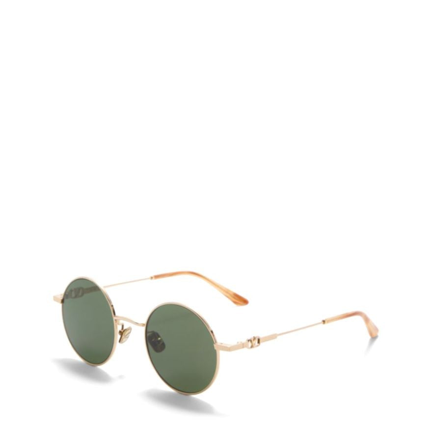 Valentino Vls-173 Classic Round Frame Sunglasses
