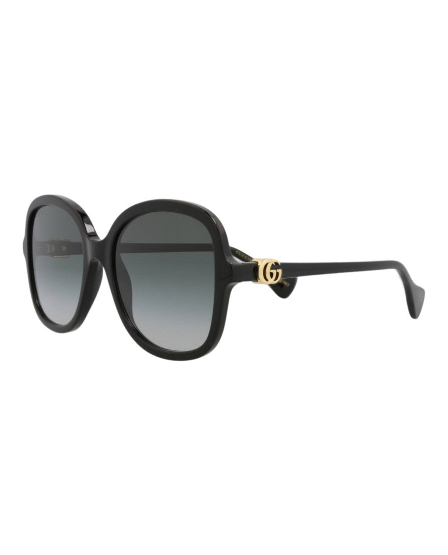Gucci Round-Frame Acetate Sunglasses