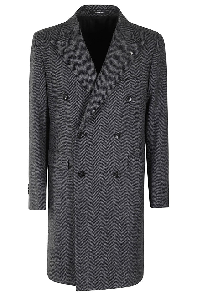 Tagliatore Herringbone Coat