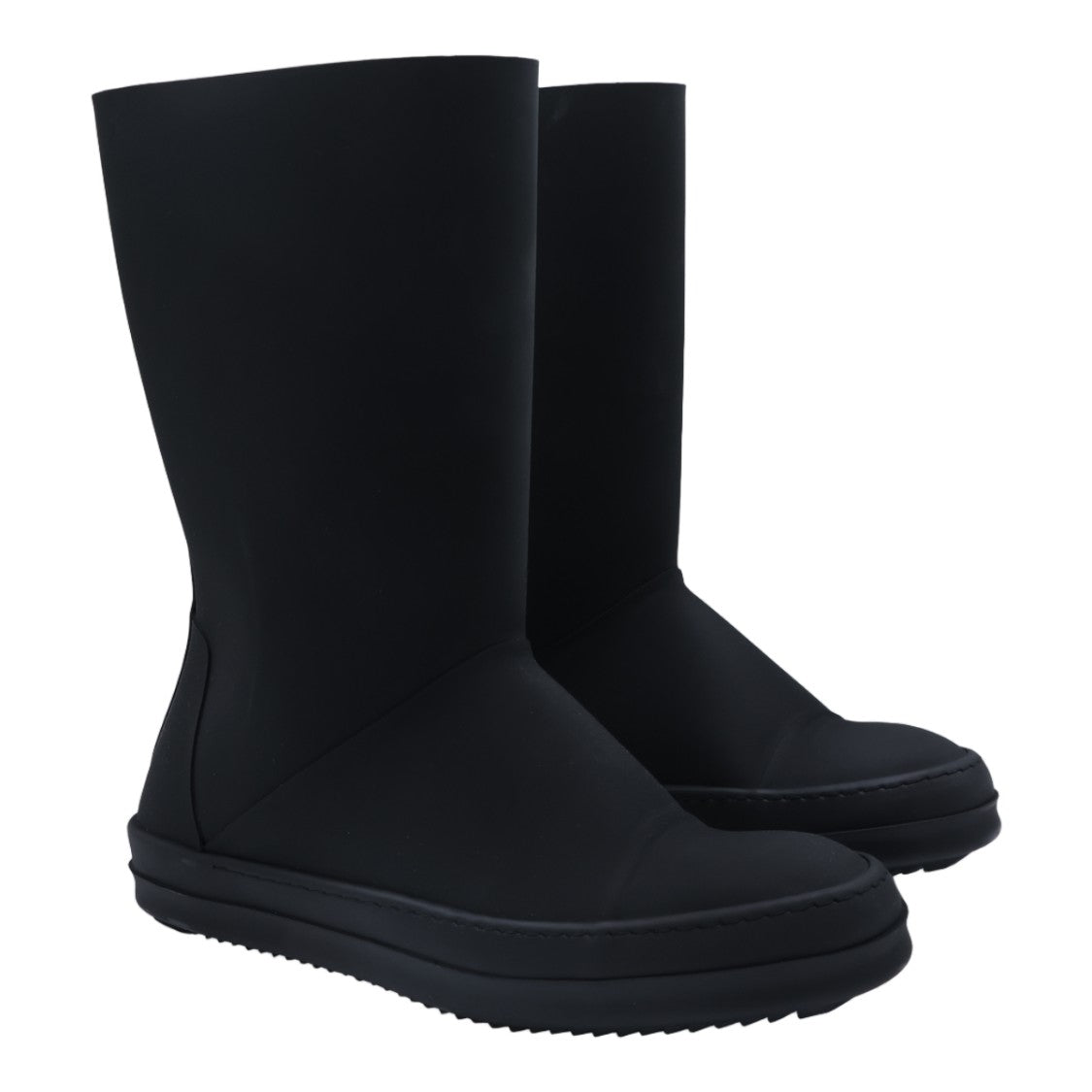 Drkshdw By Rick Owens Minimalist Smooth Matte High Shaft Boots