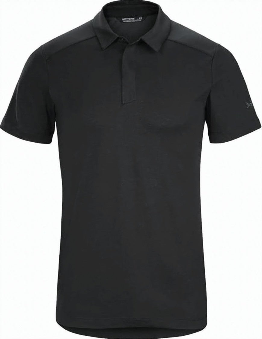 Arc'teryx Short-Sleeved Polo Shirt With Classic Collar And Minimalist Design