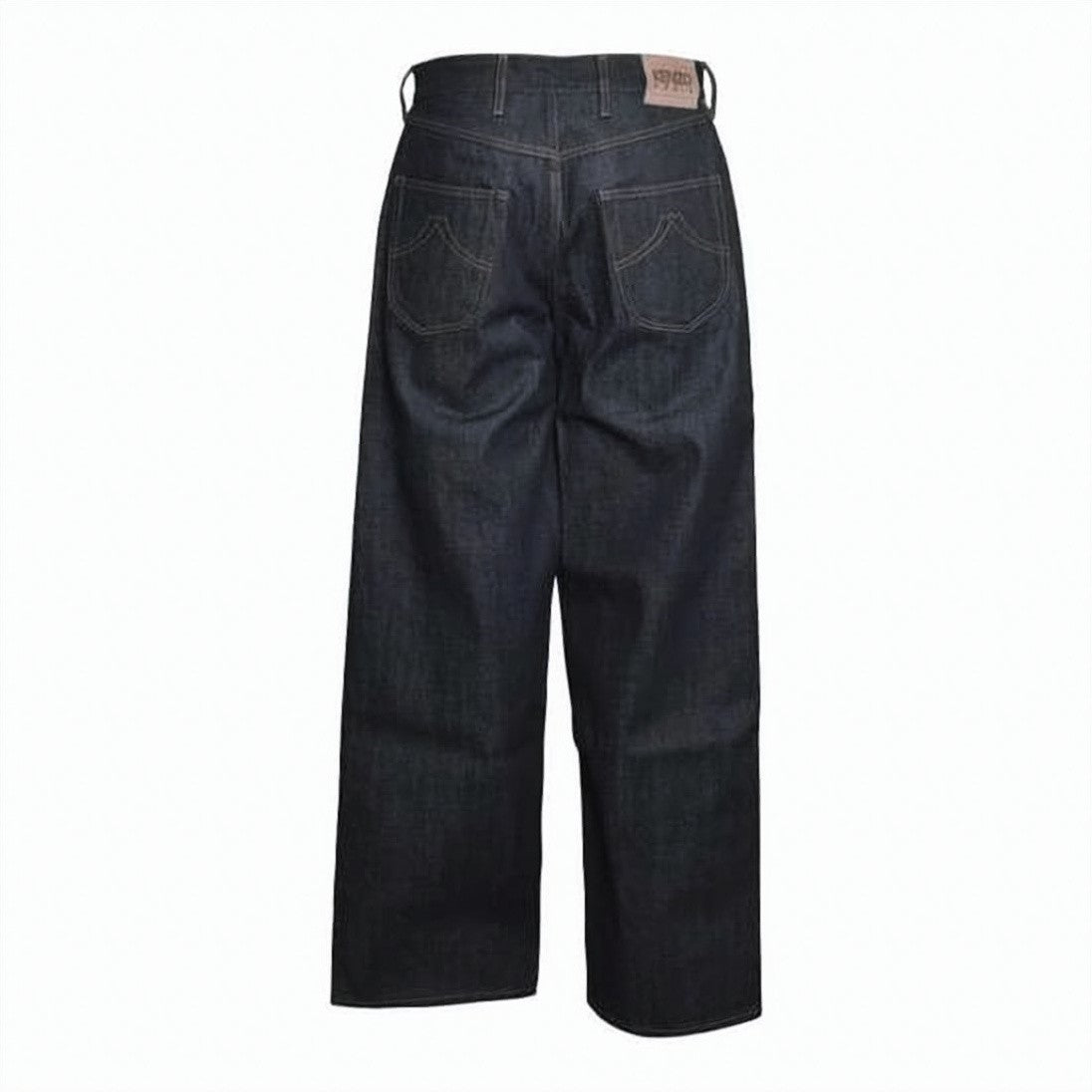 Kenzo High-Waisted Turn-Up Wide Fit Denim Jeans