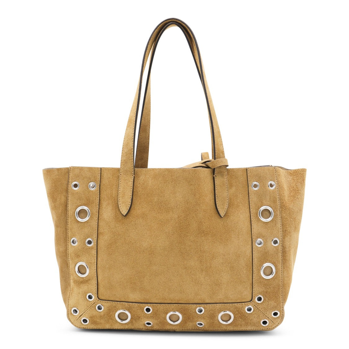 Valentino Garavani Beige Leather Nellcote Totes