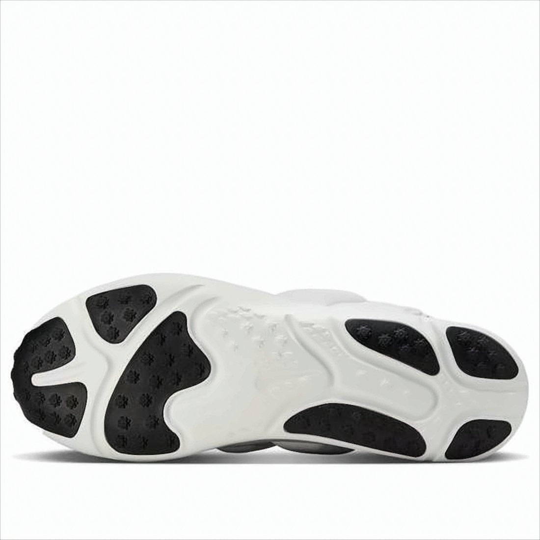 Comme Des Garçons Futuristic White Sneakers With Textured Rubber Sole
