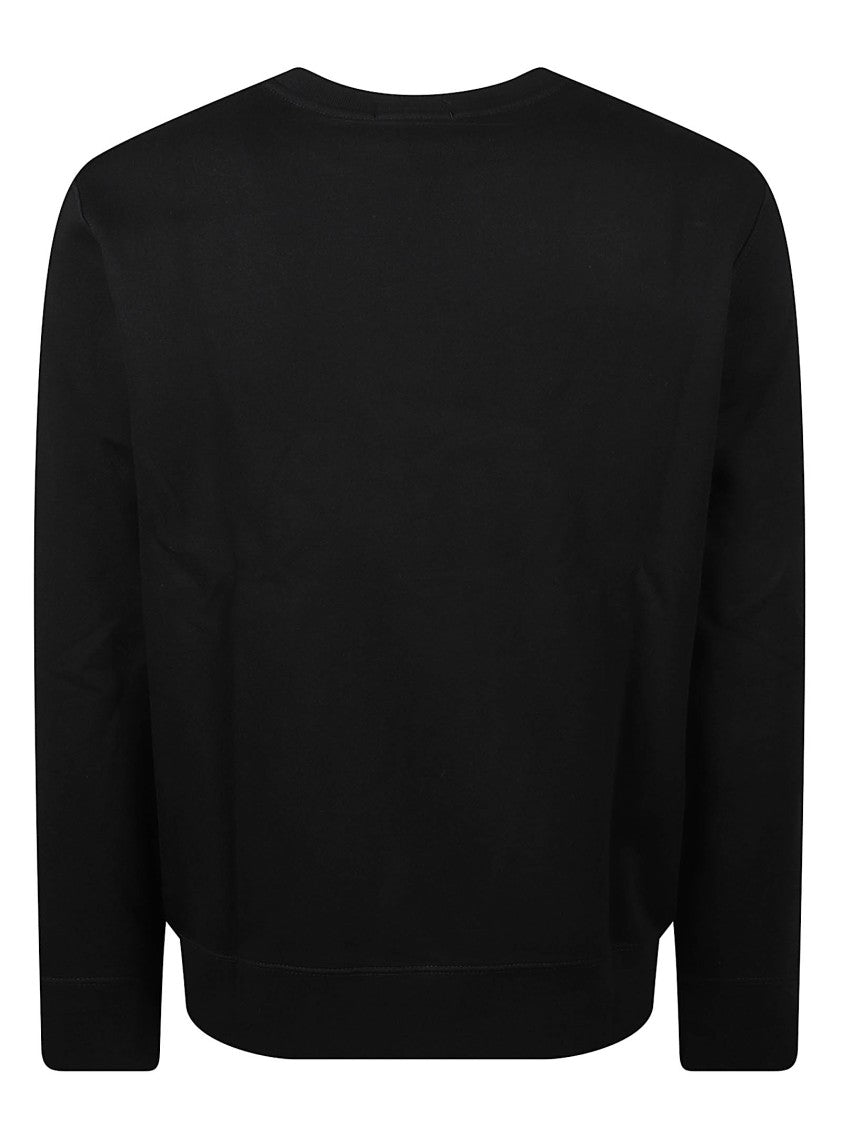 Polo Ralph Lauren Black Bear Graphic Cotton-Blend Sweatshirt