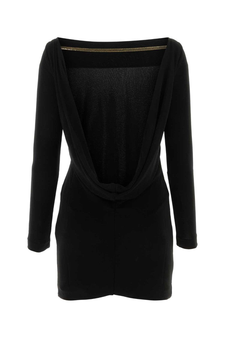 Dsquared2 Black Viscose Mini Dress