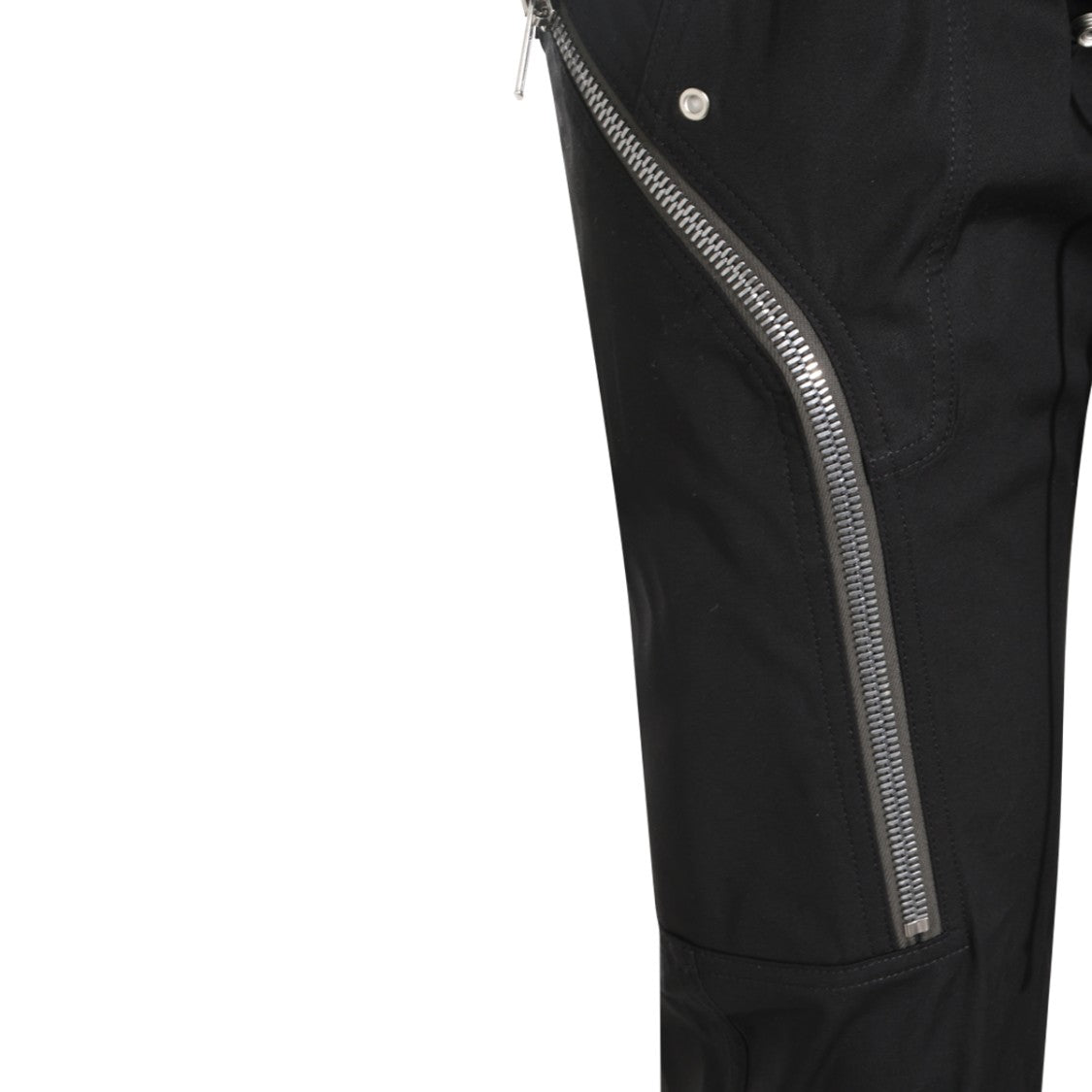 Rick Owens Cargo-Style Pants With Drawstring Waist And Zipped Cuffs