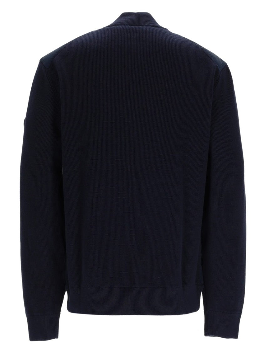 Boss C-Ubaio Cotton Ribbed Sleeve Jacket