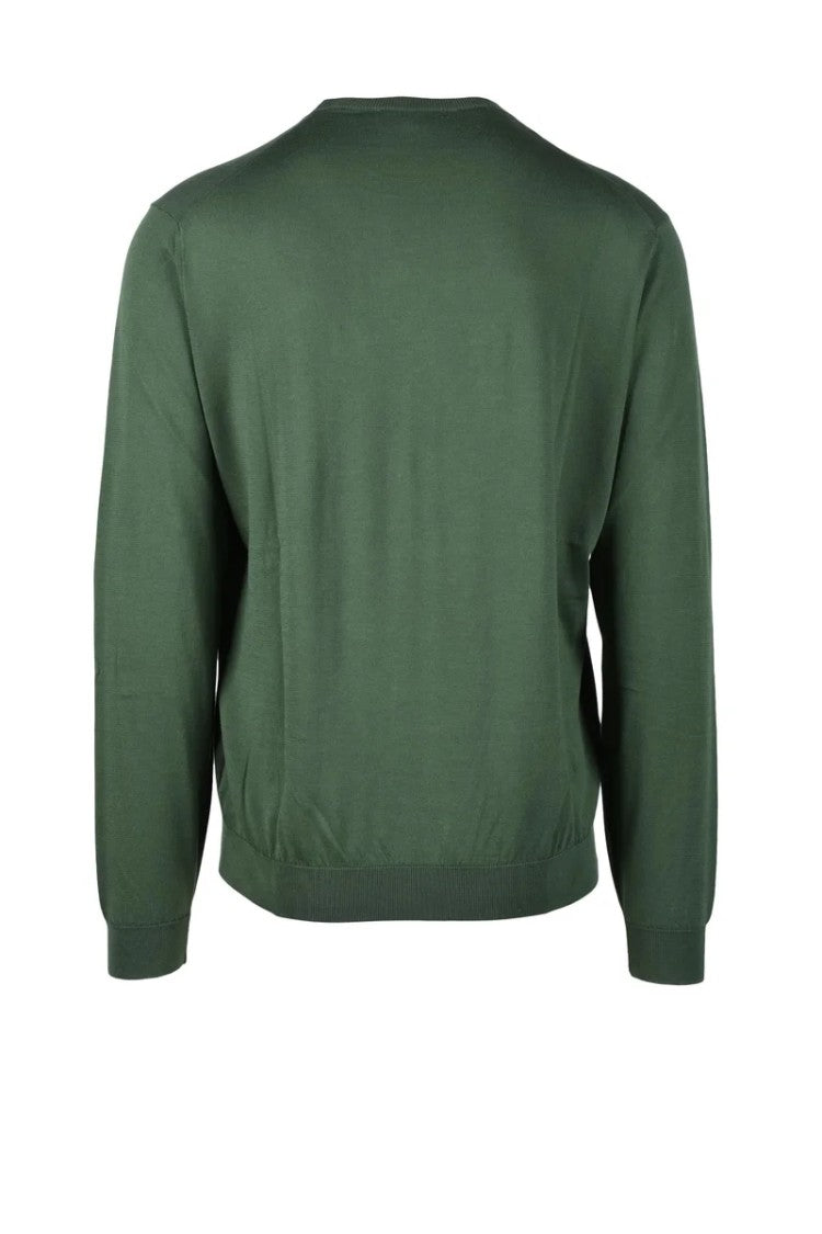 Filippo De Laurentiis Cotton Sweater - Olive Green