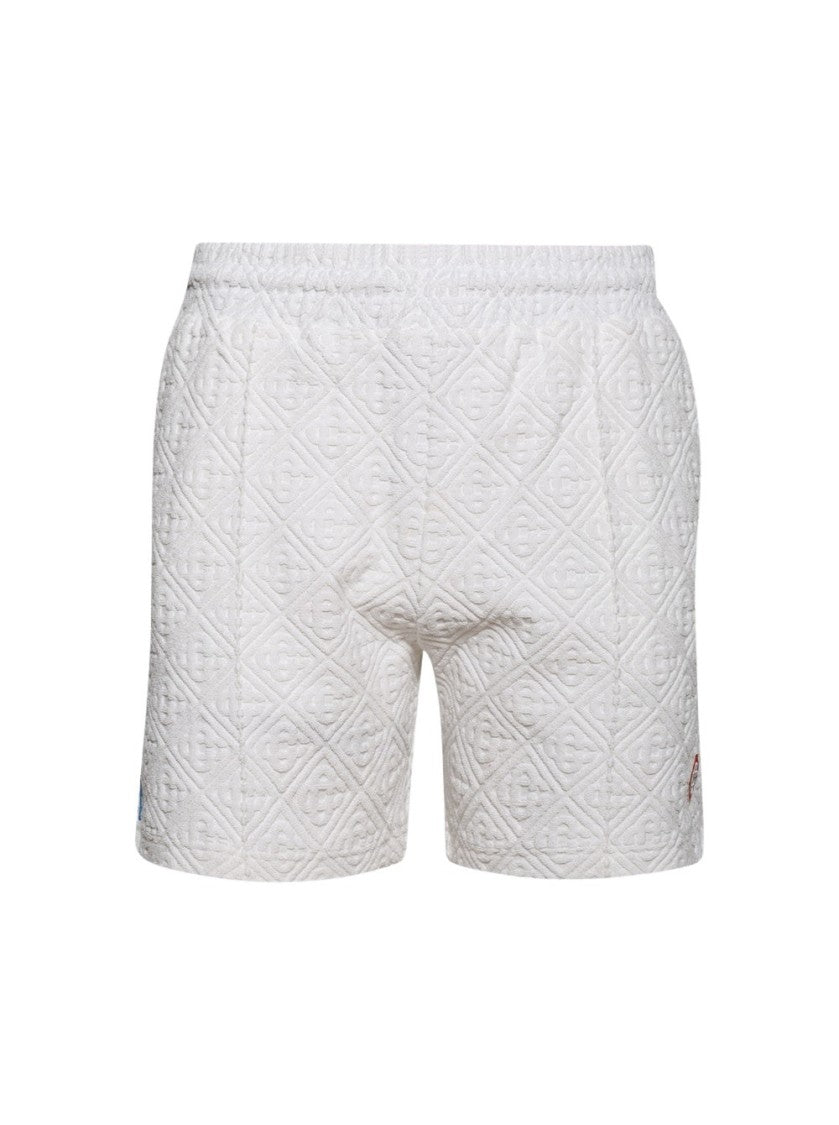 Casablanca Towelling Short Tennis Stripe