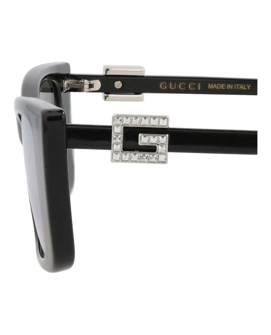 Gucci Cat Eye-Frame Injection Sunglasses