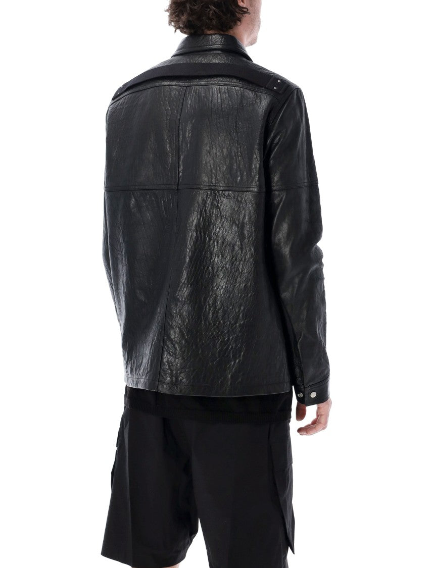 Rick Owens Brad Leather Jacket