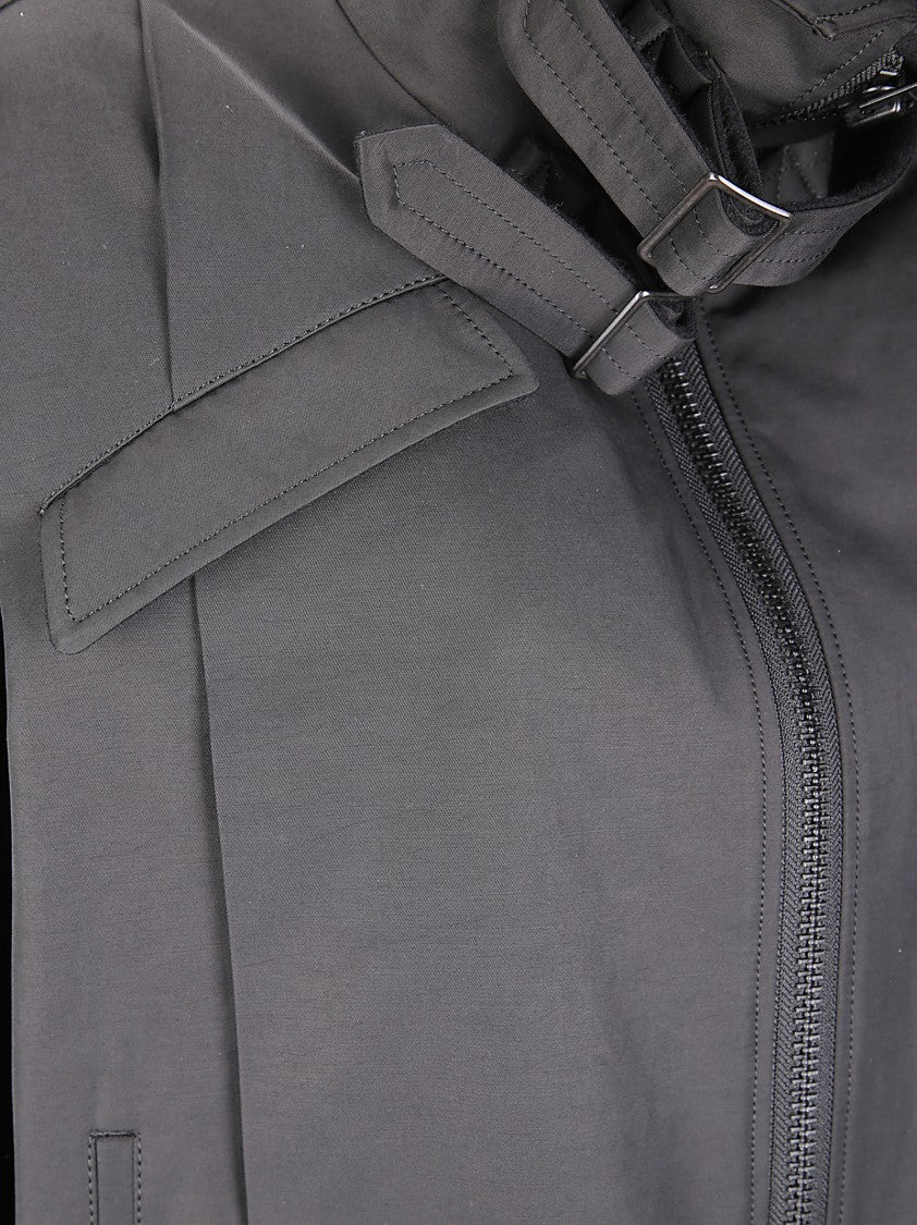 Yohji Yamamoto Shirring Detail Jacket