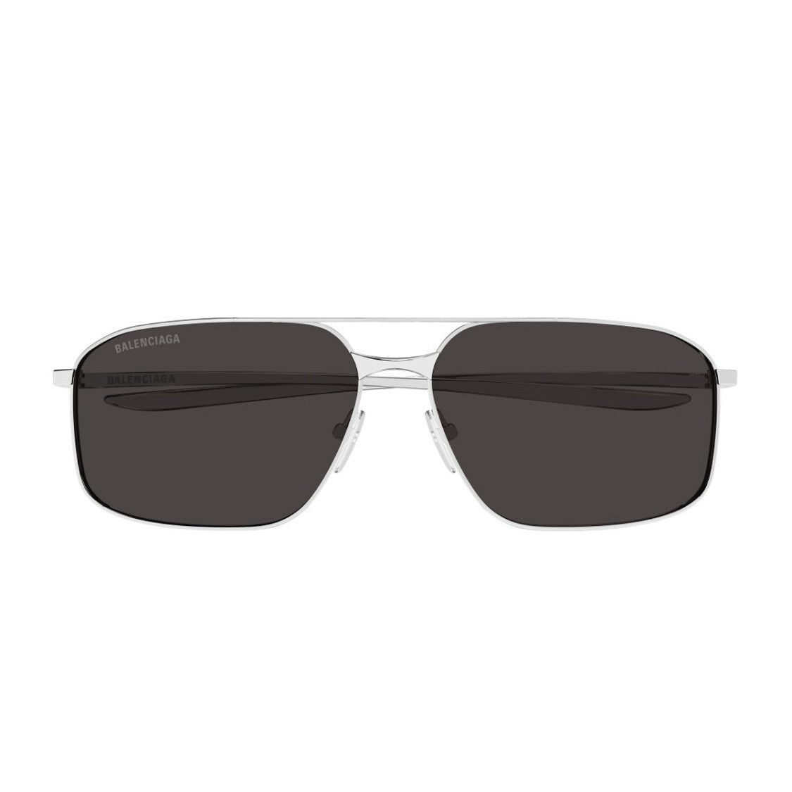 Balenciaga Silver Everyday Metal Pilot Sunglasses