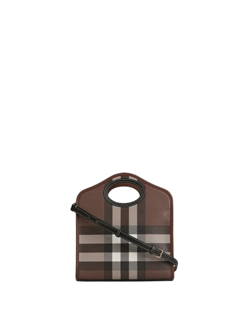 Burberry Structured Burberry Tote Bag