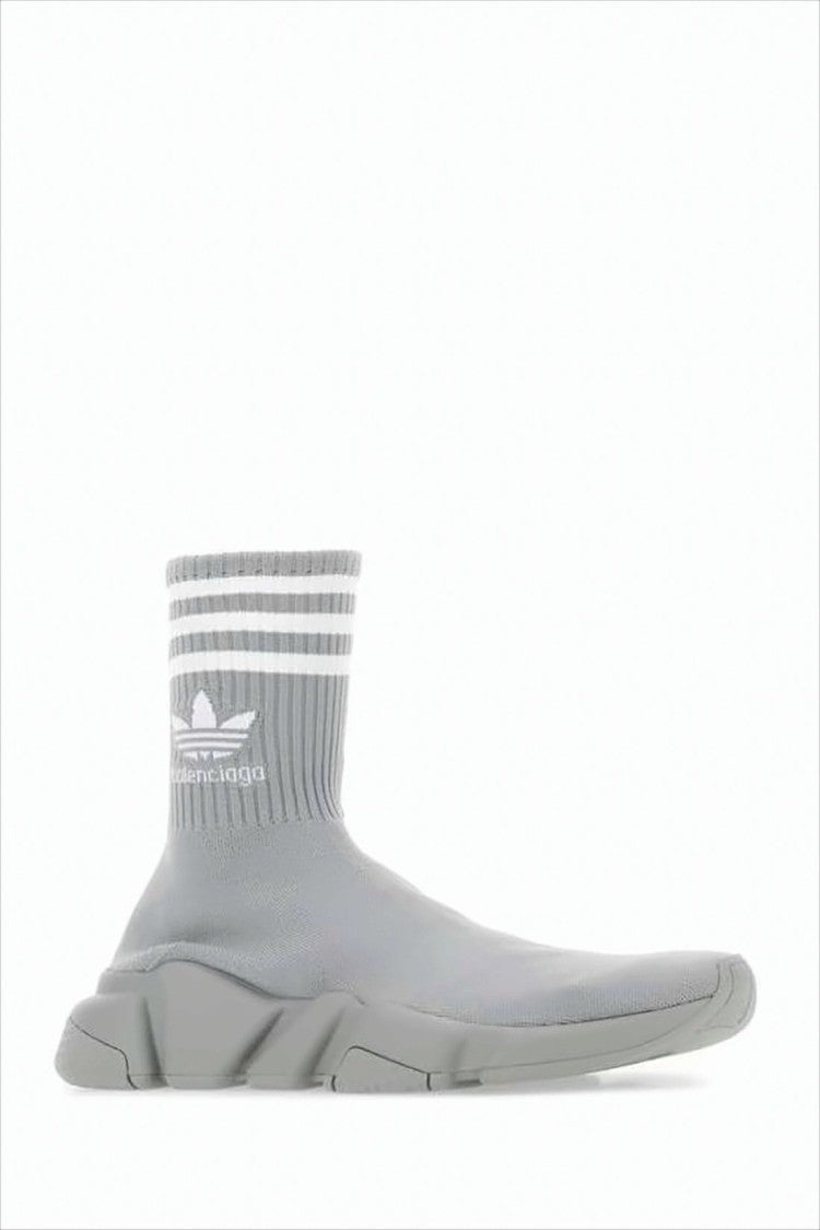 Balenciaga Sock-Style Sneakers With Ribbed Ankle Cuff And Sculpted Sole
