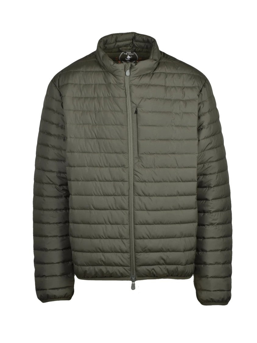 Save The Duck Green Recycled Polyester Down Jacket