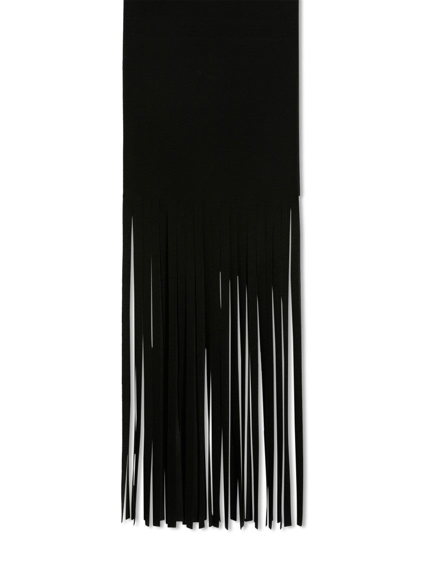 Max Mara Virgin Wool Scarf With Design