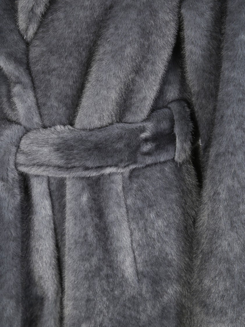 Herno Double-Breasted Tailored Coat With Wide Lapels