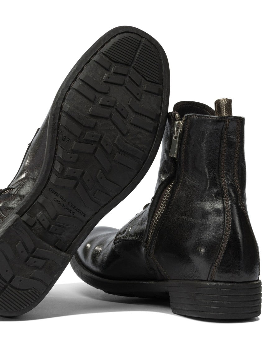 Officine Creative "Calixte 002" Lace-Up Ankle Boots