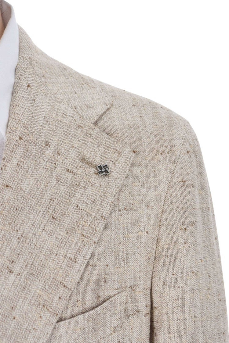 Tagliatore Pino Lerario Textured Cotton-Silk Blazer