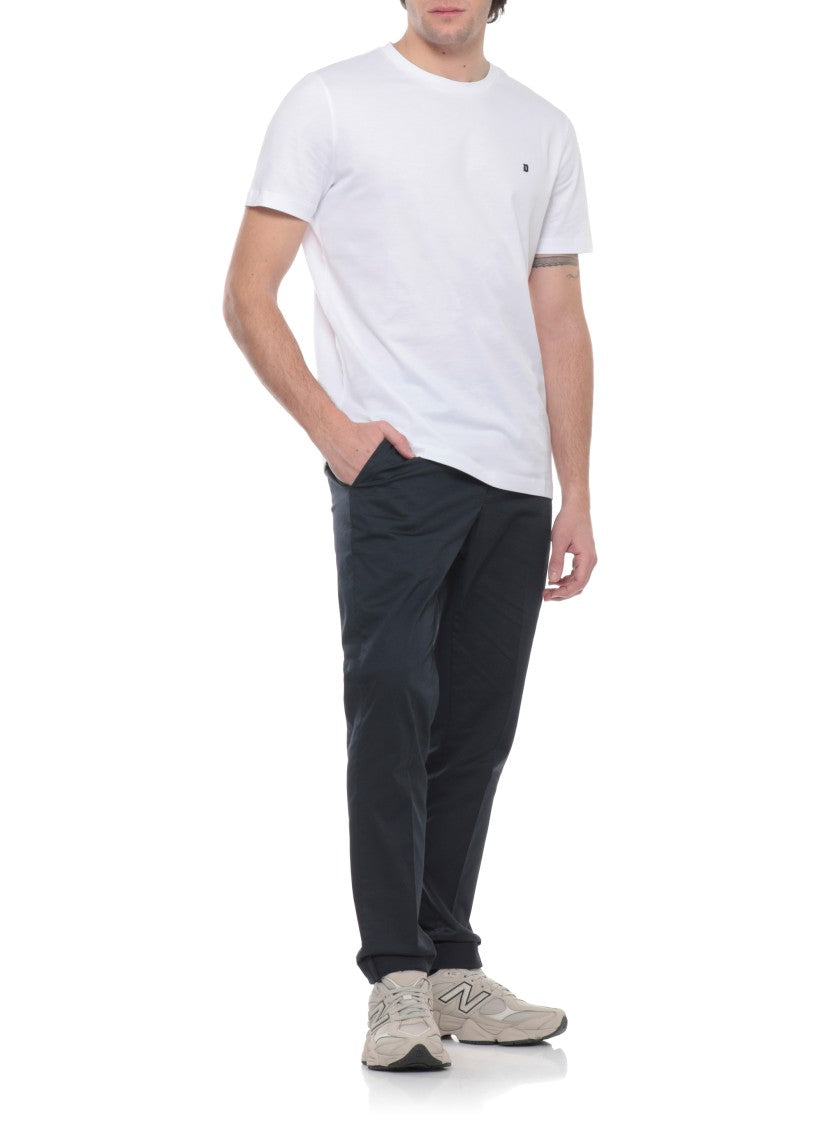 Dondup Blue Gaubert Cotton Chino Pants