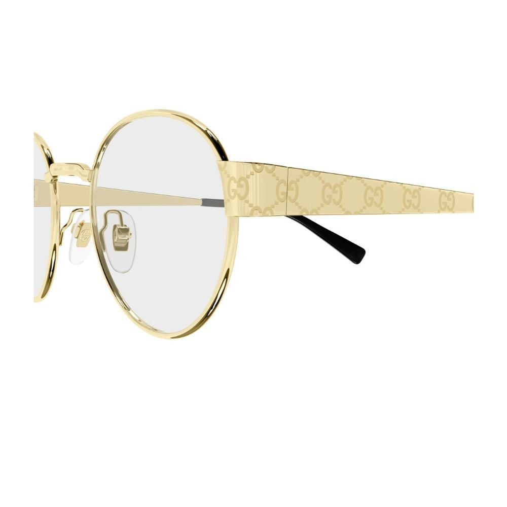 Gucci Gg1855o Sign Line Gold Metal Pantos Shaped Optical Frames