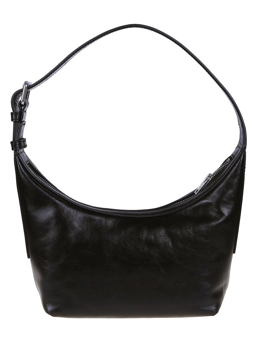 Alexander Wang Punch Small Black Leather Hobo Bag