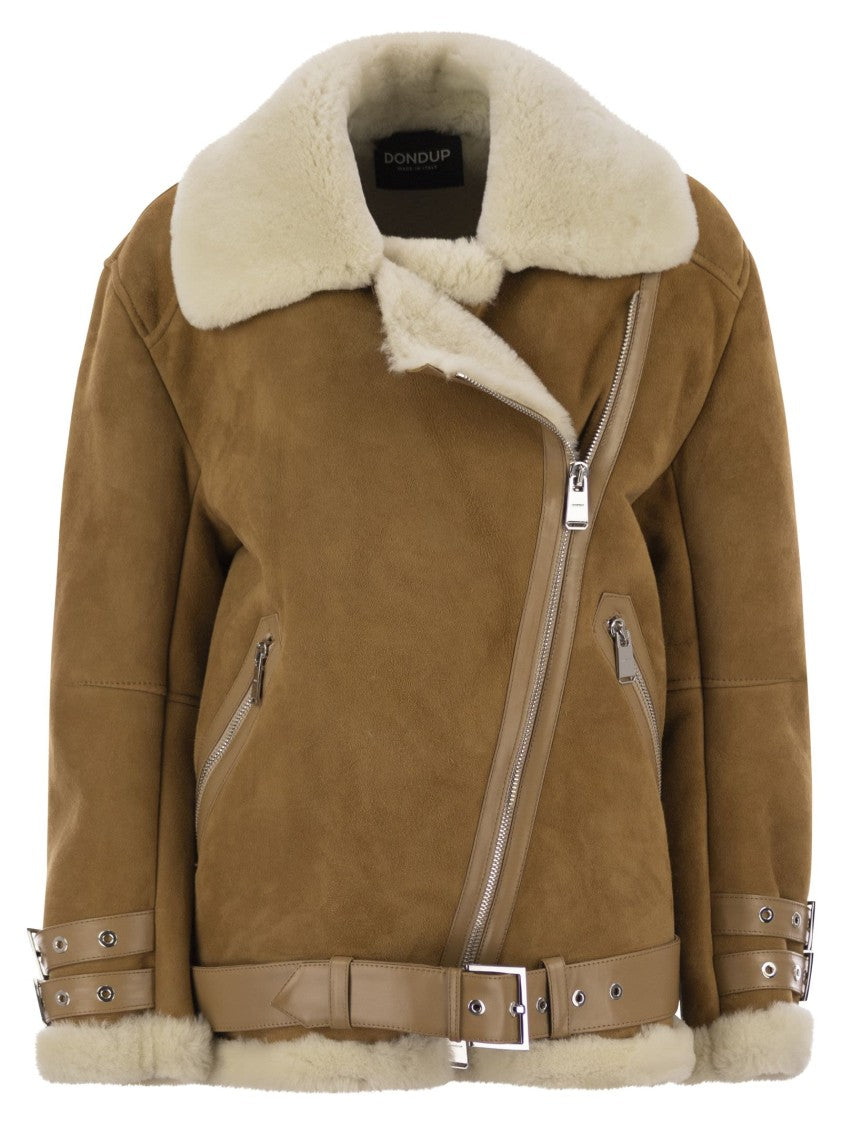 Dondup Loose Shearling Jacket