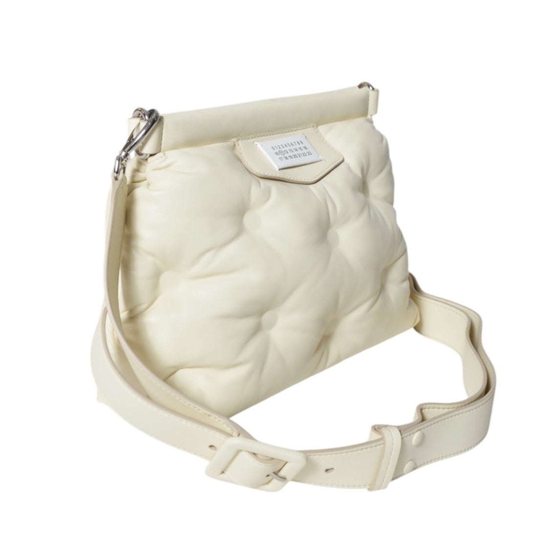 Maison Margiela Glam Slam Classique Padded Small Cream