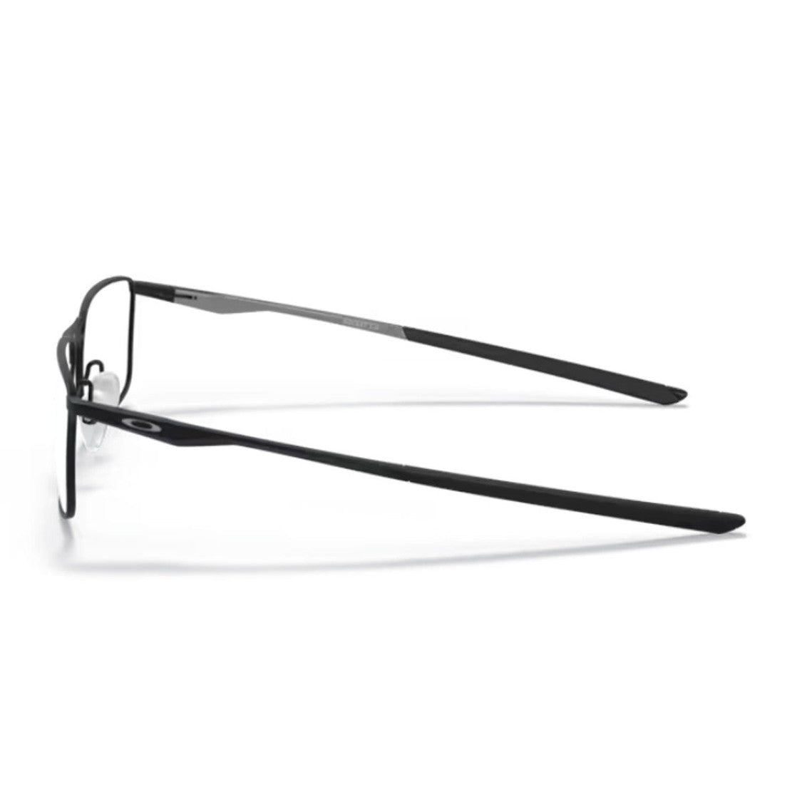 Oakley Black Ox3217 Socket 5.0 Metal Rectangular Sunglasses