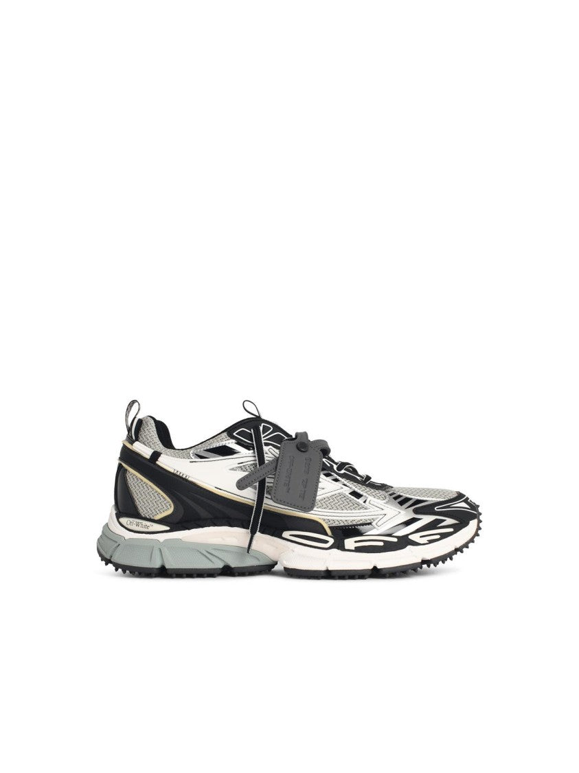 Off-White 'Be Right Back' Grey Mesh Sneakers